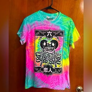 Psychedelic T-Shirt (Skeletons Print)